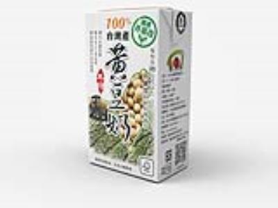100%台灣產無加糖黃豆奶